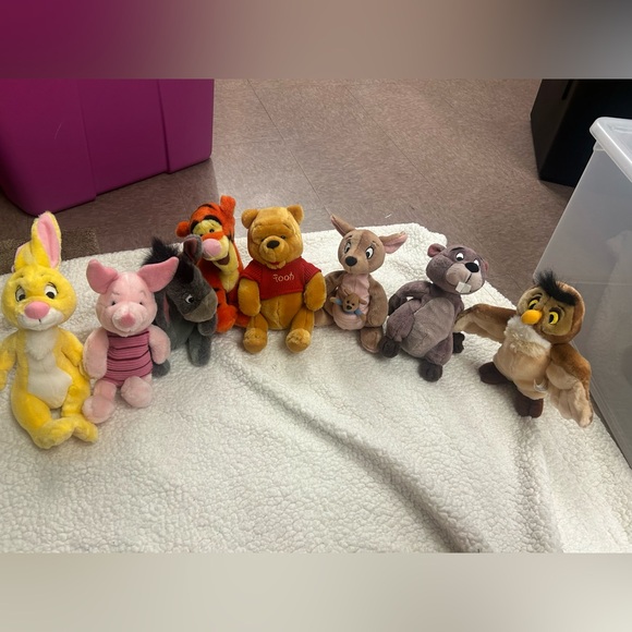 Disney Other - Vintage Walt Disney World 100 Acre Wood 8 Plush Exclusive